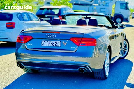 Grey 2012 Audi A5 Cabriolet 2.0 Tfsi