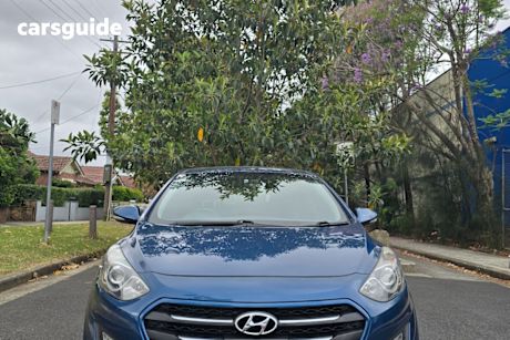 Blue 2015 Hyundai I30 Hatchback Active X
