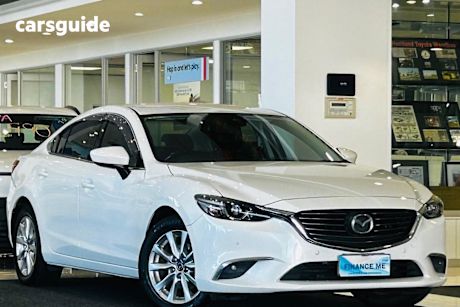 White 2016 Mazda 6 Sedan Touring
