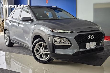 Silver 2020 Hyundai Kona Wagon Active (Fwd)