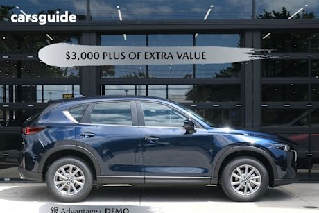 Blue 2025 Mazda CX-5 Wagon G25 Maxx Sport (Fwd)