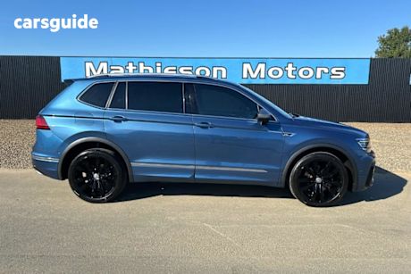 Blue 2018 Volkswagen Tiguan Wagon Allspace 162 Tsi Highline
