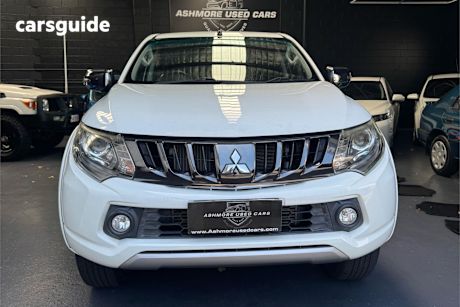 White 2017 Mitsubishi Triton Dual Cab Utility Gls (4X4)