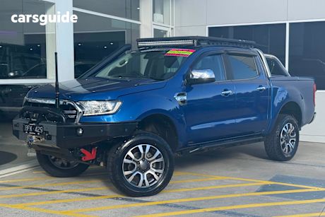 Blue 2019 Ford Ranger Double Cab Pick Up Xlt 3.2 (4X4)