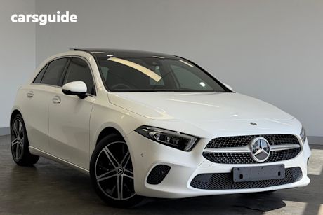 White 2019 Mercedes-Benz A45 Hatchback 4Matic