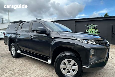 Grey 2019 Mitsubishi Triton Double Cab Pick Up Glx Plus (4X4)