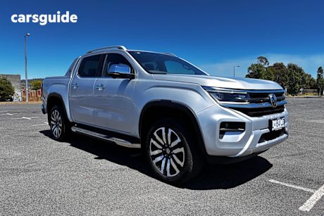 Silver 2023 Volkswagen Amarok Dual Cab Utility Aventura Tsi452 4Motion