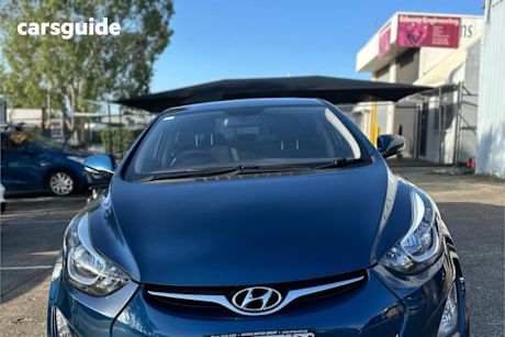 Blue 2015 Hyundai Elantra Sedan Active
