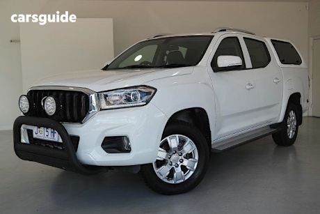 White 2020 LDV T60 Double Cab Utility Pro (4X4)