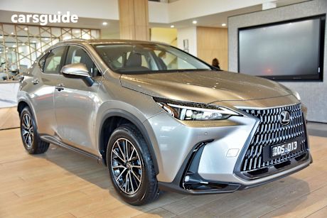 Silver 2024 Lexus NX350H Wagon Luxury Hybrid 2Wd