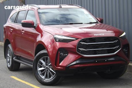 Red 2025 Isuzu MU-X Wagon Ls-U (4X4)
