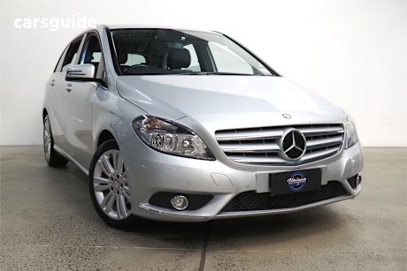 Silver 2013 Mercedes-Benz B200 Hatchback Be