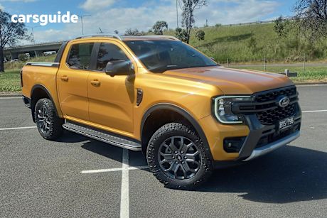 Orange 2022 Ford Ranger Double Cab Pick Up Wildtrak 2.0 (4X4)