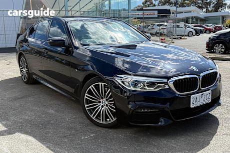 Black 2018 BMW 530D Sedan M Sport