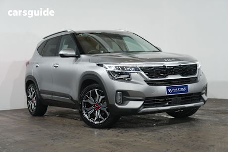 Grey 2022 Kia Seltos Wagon Gt Line (Fwd) Limited Edition