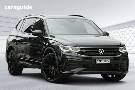 Black 2024 Volkswagen Tiguan Wagon Allspace Wolfsburg Edtn