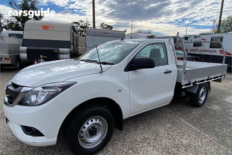 White 2018 Mazda BT-50 Cab Chassis Xt (4X2)