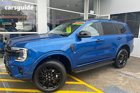 Blue 2025 Ford Everest Wagon Sport (Rwd)