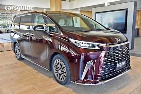 Red 2025 Lexus LM OtherCar LM350H SPORTS LUXURY 4X4