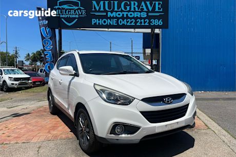 White 2014 Hyundai IX35 Wagon Se (Fwd)