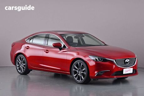 Red 2016 Mazda 6 Sedan Atenza