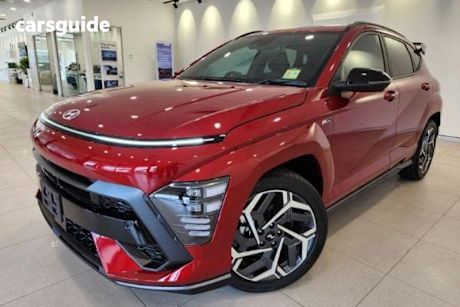 Red 2025 Hyundai Kona Wagon Elite