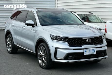 Silver 2021 Kia Sorento Wagon Gt-Line 7 Seat