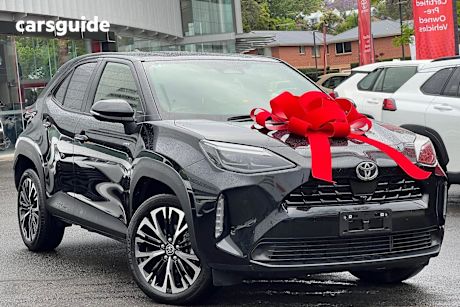 Black 2024 Toyota Yaris Cross Wagon Urban Hybrid