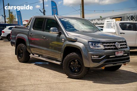 Grey 2019 Volkswagen Amarok Dual Cab Utility V6 Tdi 580 Ultimate