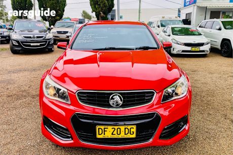 Red 2013 Holden UTE Utility Sv6