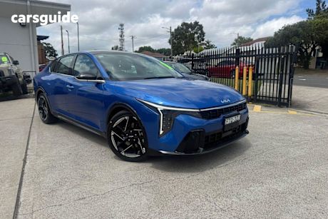 Blue 2025 Kia K4 Sedan Gt-Line