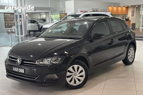 Black 2020 Volkswagen Polo Hatchback 70Tsi Trendline