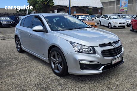 Silver 2016 Holden Cruze Hatch SRI Z-SERIES