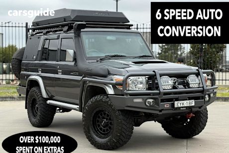 Grey 2014 Toyota Landcruiser SUV GXL (4X4) VDJ76R