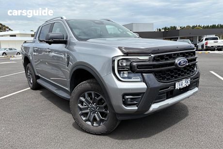 Silver 2025 Ford Ranger Double Cab Pick Up Wildtrak 3.0 (4X4)