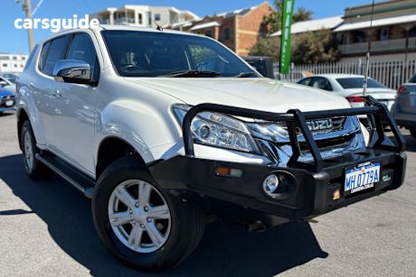 White 2015 Isuzu MU-X Wagon Ls-U (4X4)