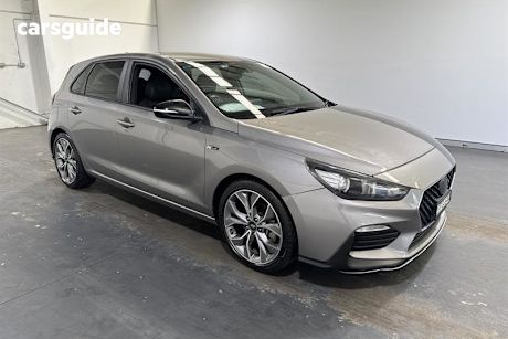 Grey 2019 Hyundai I30 Hatchback N Line