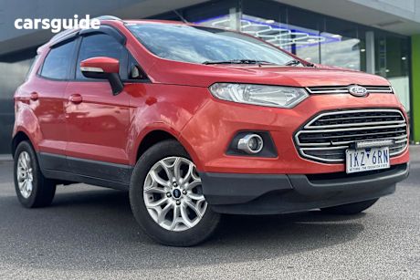 Orange 2013 Ford Ecosport Wagon Titanium 1.5