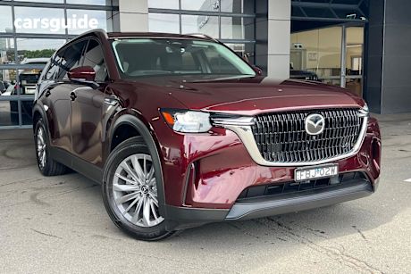 Red 2023 Mazda CX-90 Wagon G50E Touring Mhev