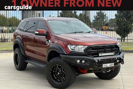 Red 2016 Ford Everest SUV TREND