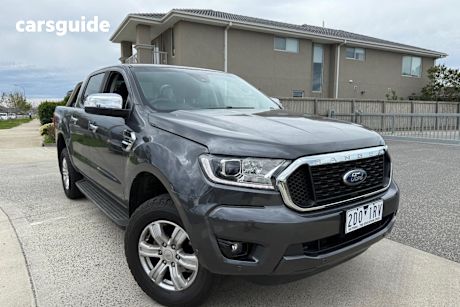 Grey 2021 Ford Ranger Double Cab Pick Up Xlt 2.0 (4X4)