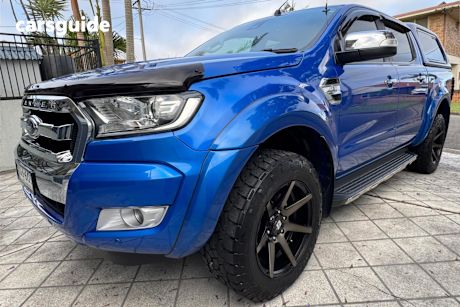 Blue 2018 Ford Ranger Dual Cab Utility Xlt 3.2 (4X4)