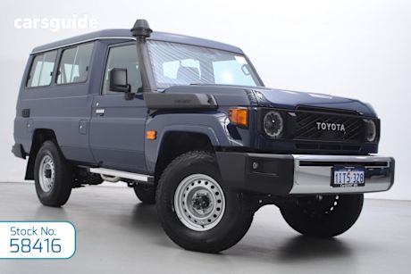 Blue 2025 Toyota Landcruiser Lc78 Gxl + Diff Locks