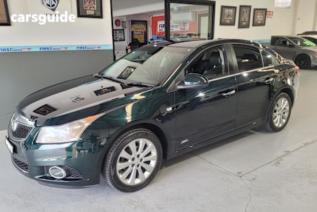 Green 2014 Holden Cruze Sedan Z-Series