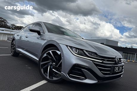 Silver 2023 Volkswagen Arteon Wagon 206Tsi R-Line Shtng Bke (Rf)