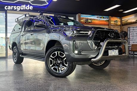 Grey 2021 Toyota Hilux Double Cab Pick Up Sr5 (4X4)