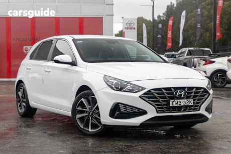 White 2020 Hyundai I30 Hatchback Elite