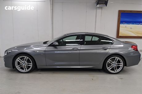 Grey 2015 BMW 640I Coupe Gran Coupe