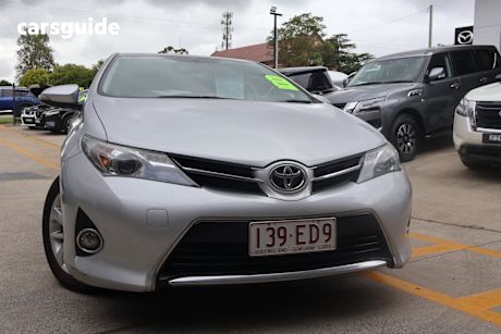 Silver 2013 Toyota Corolla Hatchback Ascent Sport