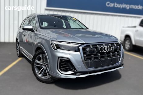 Silver 2024 Audi Q7 Wagon 45 Tdi Quattro Mhev